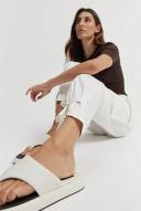 Country Road Relaxed Pleat Detail Pant 14 Winter White AU483779