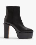 Country Road Women's Tamsyn Boot Black in Size 37 | 100% Leather