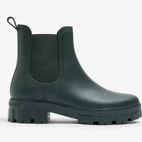 Country Road Women's Xanthe Gumboot Shoes Dark Spruce in Size 36 | 100% PVC
