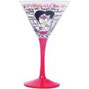 Coyote Hand Painted Martini Zodiac (Libra)