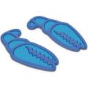 Crab Grab Mega Claws 2pk Stomp Pad - Double Blue | Snowboard Accessories
