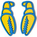 Crab Grab Mega Claws 2pk Stomp Pad - Double Blue | Snowboard Accessories