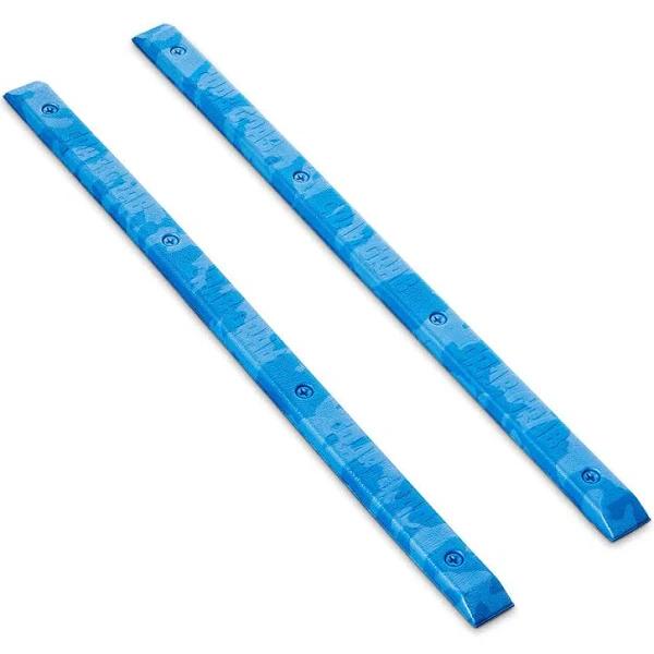 Crab Grab Skate Rails Snowboard Stomp Pads, Blue Swirl