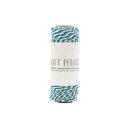 Craft Perfect Striped Bakers Twine - Chilli Red