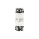 Craft Perfect Striped Bakers Twine - Chilli Red