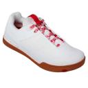 Crankbrothers Limited Edition Mallet Lace Clipless Shoe - White / Red Splatter US11