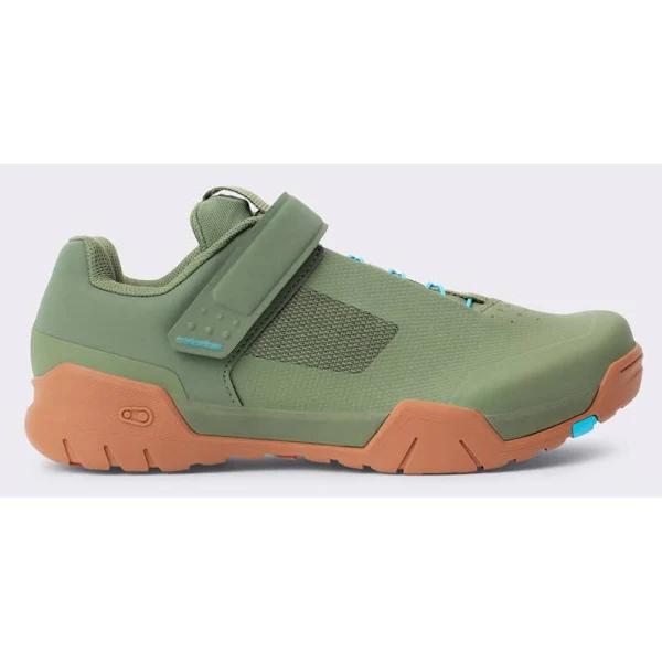 Crankbrothers Mallet E Speedlace Shoes Green Blue Gum