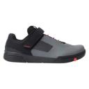 Crankbrothers Stamp Speedlace MTB Shoes - Grey/Red - 11.5