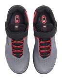 Crankbrothers Stamp Speedlace MTB Shoes - Grey/Red - 11.5