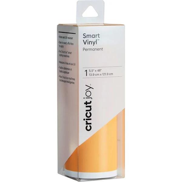Cricut Joy Smart Vinyl Permanent Roll 5.5in x 48in - Tangerine