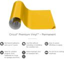 Cricut: Premium Vinyl - Permanent Yellow