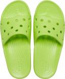 Crocs 206396-3UH Classic Kids Sliders Limeade: UK J3
