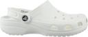 Crocs Adult Unisex Classic Clogs, White, M10/W12
