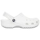 Crocs Adult Unisex Classic Clogs, White, M10/W12