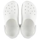 Crocs Adult Unisex Classic Clogs, White, M10/W12