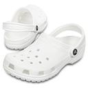 Crocs Adult Unisex Classic Clogs, White, M10/W12