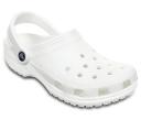 Crocs Adult Unisex Classic Clogs, White, M7W9