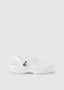Crocs Adult Unisex Classic Clogs, White, M7W9
