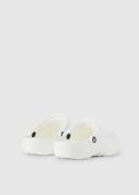 Crocs Adult Unisex Classic Clogs, White, M7W9