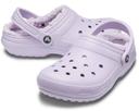 Crocs Adults Classic Lined Clog Lavender/Lavender