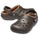 Crocs Beige Classic Lined Clogs