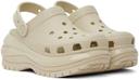 Crocs Beige Mega Crush Clog