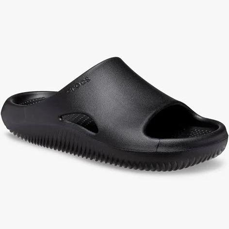 Crocs Black Mellow Recovery Slides