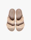 Crocs Brooklyn Buckle Low Wedge - Khaki W5