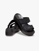 Crocs Brooklyn Buckle Low Wedge - Khaki W5