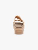 Crocs Brooklyn Buckle Low Wedge - Khaki W5