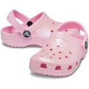 Crocs Classic Clog Glitter Infant - Pink - C6