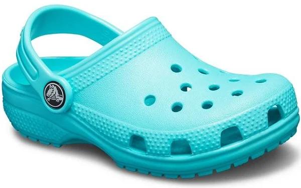 Crocs Classic Clog Kids (Digital Aqua, Size C9)