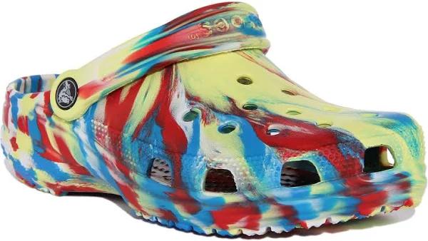 Crocs Classic Clog - Marbled Sulphur/Multi / 5