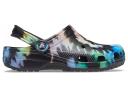 Crocs Classic Clog Tie Dye Black Multi-color