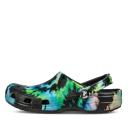 Crocs Classic Clog Tie Dye Black Multi-color