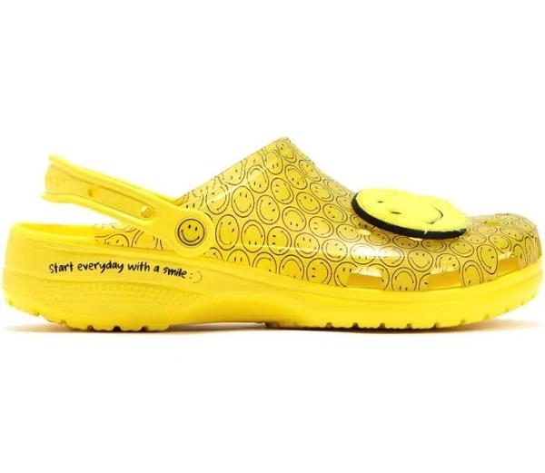 Crocs Classic Clog Translucent Smiley