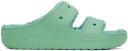 Crocs Classic Cozzzy Sandal; Jade Stone, M11