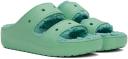 Crocs Classic Cozzzy Sandal; Jade Stone, M12