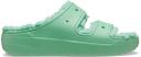 Crocs Classic Cozzzy Sandal; Jade Stone, M13