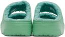 Crocs Classic Cozzzy Sandal; Jade Stone, W12/M10