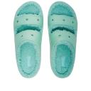 Crocs Classic Cozzzy Sandal; Jade Stone, W6/M4