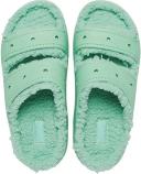 Crocs Classic Cozzzy Sandal; Jade Stone, W6/M4