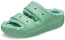 Crocs Classic Cozzzy Sandal; Jade Stone, W7/M5