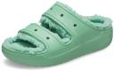 Crocs Classic Cozzzy Sandal; Jade Stone, W8/M6