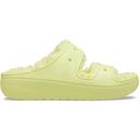 Crocs Classic Cozzzy Sandal; Sulphur, W12/M10