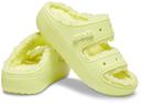 Crocs Classic Cozzzy Sandal; Sulphur, W12/M10