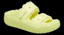 Crocs Classic Cozzzy Sandal; Sulphur, W12/M10