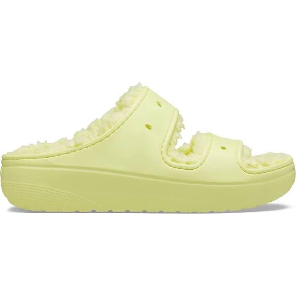 Crocs Classic Cozzzy Sandal; Sulphur, W12/M10