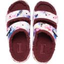 Crocs Classic Cozzzy Tie Dye Womens Garnet/Multi Sandals
