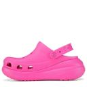 Crocs Classic Crush Womens Juice Pink Clogs - US 5
